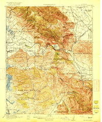 1917 Map of San Juan Bautista, CA