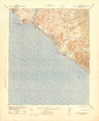 preview thumbnail of historical topo map of San Juan Capistrano, CA in 1942