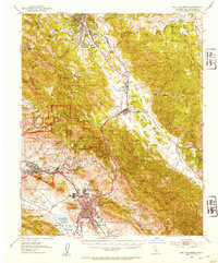 Download a high-resolution, GPS-compatible USGS topo map for San Luis Obispo, CA (1954 edition)