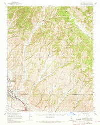 preview thumbnail of historical topo map of Monterey County, CA in 1961