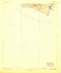 Download a high-resolution, GPS-compatible USGS topo map for San Pedro, CA (1907 edition)