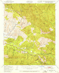 Download a high-resolution, GPS-compatible USGS topo map for San Rafael Mtn, CA (1955 edition)