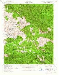Download a high-resolution, GPS-compatible USGS topo map for San Rafael Mtn, CA (1962 edition)