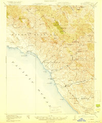 1919 Map of San Simeon