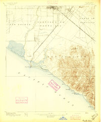 Download a high-resolution, GPS-compatible USGS topo map for Santa Ana, CA (1896 edition)
