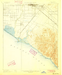 Download a high-resolution, GPS-compatible USGS topo map for Santa Ana, CA (1901 edition)