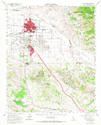 Download a high-resolution, GPS-compatible USGS topo map for Santa Maria, CA (1968 edition)