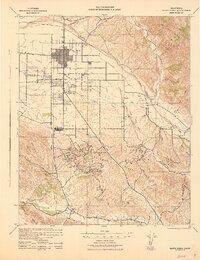 preview thumbnail of historical topo map of Santa Maria, CA in 1942
