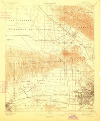 preview thumbnail of historical topo map of Santa Monica, CA in 1902