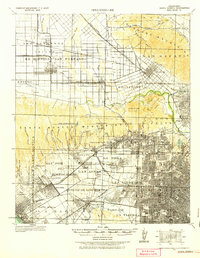 historical topo map of Santa Monica, CA in 1921