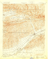 Download a high-resolution, GPS-compatible USGS topo map for Santa Paula, CA (1920 edition)