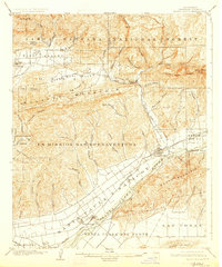Download a high-resolution, GPS-compatible USGS topo map for Santa Paula, CA (1927 edition)
