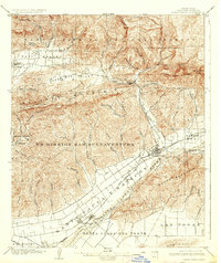 Download a high-resolution, GPS-compatible USGS topo map for Santa Paula, CA (1937 edition)