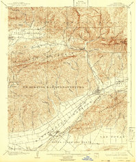 Download a high-resolution, GPS-compatible USGS topo map for Santa Paula, CA (1942 edition)