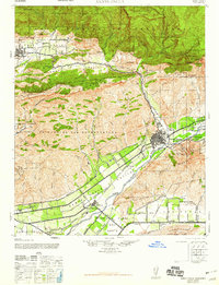 Download a high-resolution, GPS-compatible USGS topo map for Santa Paula, CA (1947 edition)