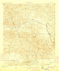 1903 Map of Santa Susana, 1908 Print