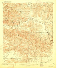 1903 Map of Santa Susana, 1916 Print