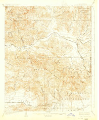 1903 Map of Santa Susana, CA, 1924 Print