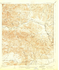 preview thumbnail of historical topo map of Santa Susana, CA in 1903