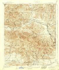 Download a high-resolution, GPS-compatible USGS topo map for Santa Susana, CA (1939 edition)