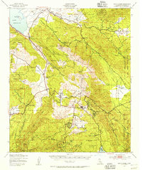 Download a high-resolution, GPS-compatible USGS topo map for Santa Ysabel, CA (1956 edition)