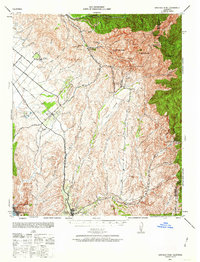 Download a high-resolution, GPS-compatible USGS topo map for Santiago Peak, CA (1963 edition)