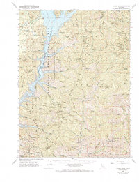 preview thumbnail of historical topo map of Shasta County, CA in 1950