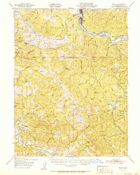Download a high-resolution, GPS-compatible USGS topo map for Scotia, CA (1951 edition)