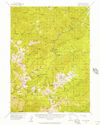 Download a high-resolution, GPS-compatible USGS topo map for Scott Bar, CA (1957 edition)