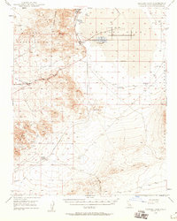 preview thumbnail of historical topo map of San Bernardino County, CA in 1949