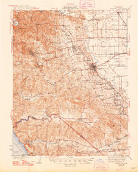 Download a high-resolution, GPS-compatible USGS topo map for Sebastopol, CA (1948 edition)