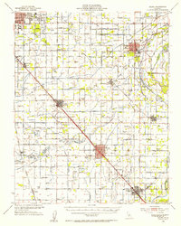 Download a high-resolution, GPS-compatible USGS topo map for Selma, CA (1954 edition)