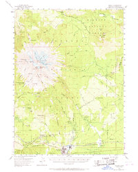 Download a high-resolution, GPS-compatible USGS topo map for Shasta, CA (1968 edition)