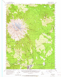 Download a high-resolution, GPS-compatible USGS topo map for Shasta, CA (1964 edition)