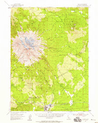 Download a high-resolution, GPS-compatible USGS topo map for Shasta, CA (1958 edition)