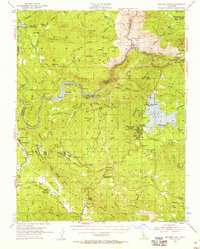 Download a high-resolution, GPS-compatible USGS topo map for Shaver Lake, CA (1959 edition)