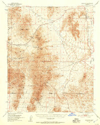 Download a high-resolution, GPS-compatible USGS topo map for Shoshone, CA (1957 edition)
