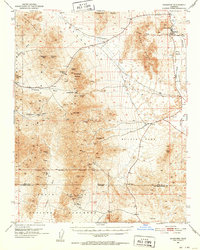 Download a high-resolution, GPS-compatible USGS topo map for Shoshone, CA (1952 edition)