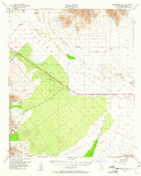 Download a high-resolution, GPS-compatible USGS topo map for Sidewinder Well, CA (1961 edition)