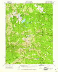 Download a high-resolution, GPS-compatible USGS topo map for Sierra City, CA (1960 edition)