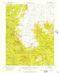 preview thumbnail of historical topo map of Sierraville, CA in 1955