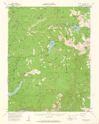 1956 Map of Silver Lake, 1962 Print