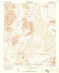 Download a high-resolution, GPS-compatible USGS topo map for Soda Lake, CA (1960 edition)