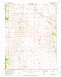 preview thumbnail of historical topo map of Inyo County, CA in 1958