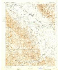 1915 Map of Soledad, CA, 1932 Print