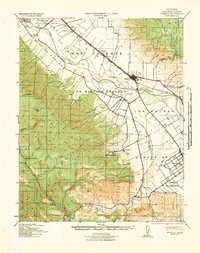 1940 Map of Soledad, CA