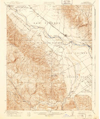 1915 Map of Soledad, CA, 1940 Print