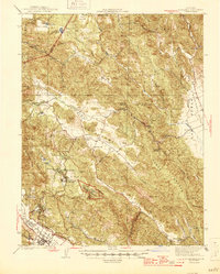 Download a high-resolution, GPS-compatible USGS topo map for St Helena, CA (1945 edition)
