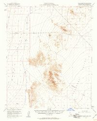 Download a high-resolution, GPS-compatible USGS topo map for Stepladder Mts, CA (1958 edition)