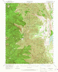 Download a high-resolution, GPS-compatible USGS topo map for Stonyford, CA (1967 edition)